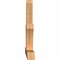 Ekena Millwork Richland Timber Gable Bracket, Western Red Cedar, 96"W x 48"H x 5 1/2"D x 5 1/2"F, 12/12 Pitch GBW096X48X0606RIC00SWR - alternate 4